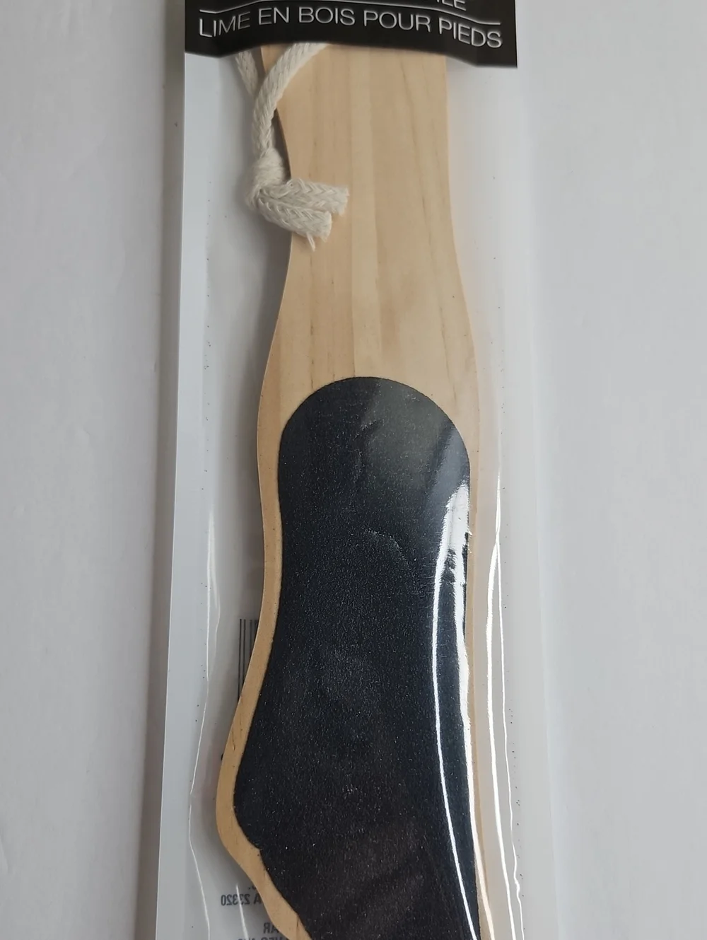 WOODEN FOOT FILE SPA PEDICURE TOOL 1-PIECE
